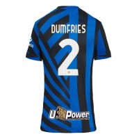 Inter Milan Denzel Dumfries #2 Domáci Ženy futbalový dres 2024-25 Krátky Rukáv